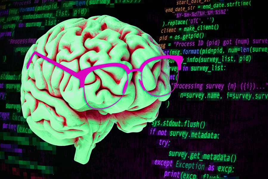brain and code